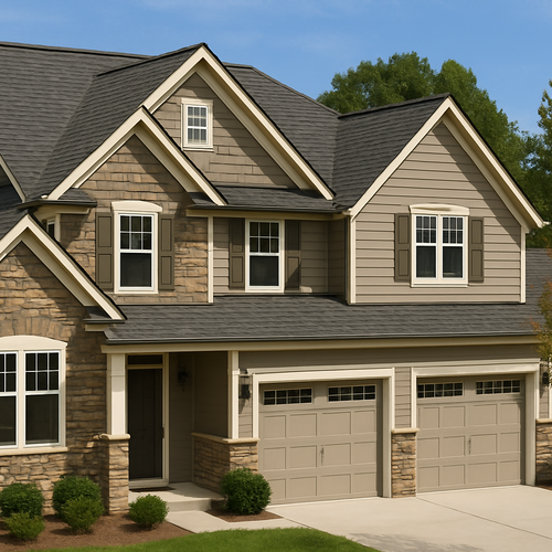 new residential roof